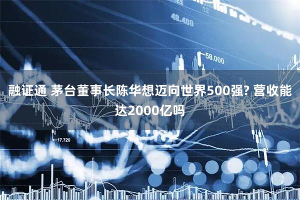 融证通 茅台董事长陈华想迈向世界500强? 营收能达2000亿吗